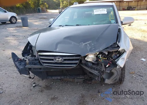 2007 Hyundai Elantra Gls/Limited/Se from USA, damaged, VIN KMHDU46D67U090552
